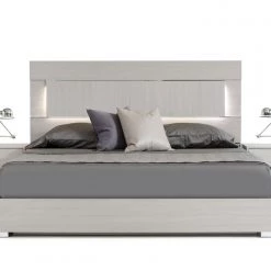 VIG Modrest Ethan Italian Modern Grey Bedroom Set By Hollywood Glam