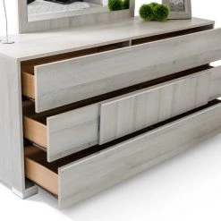 VIG Modrest Ethan Italian Modern Grey Bedroom Set By Hollywood Glam