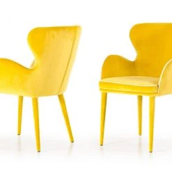 VIG Modrest Tigard Modern Fabric Dining Chair