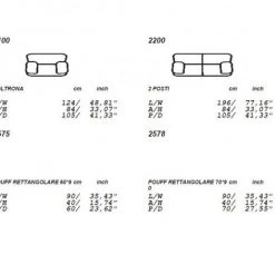 VIG Estro Salotti Evergreen Italian Modern Leather Sofa Set Living Room