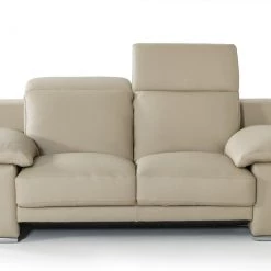 VIG Estro Salotti Evergreen Italian Modern Leather Sofa Set Living Room