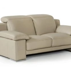 VIG Estro Salotti Evergreen Italian Modern Leather Sofa Set Living Room