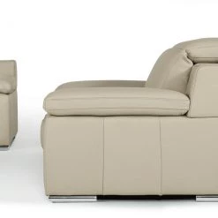 VIG Estro Salotti Evergreen Italian Modern Leather Sofa Set Living Room