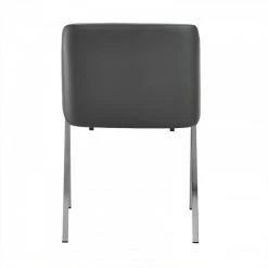 VIG Darcy - Modern Grey Leatherette Dining Chair (Set Of 2)