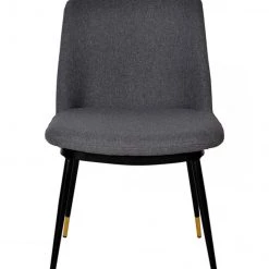 VIG Modrest Batson Modern Grey Fabric Dining Chair (Set Of 2) Dining Room