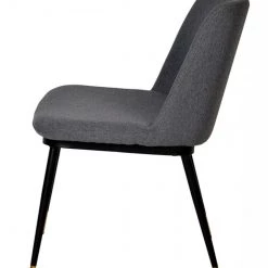 VIG Modrest Batson Modern Grey Fabric Dining Chair (Set Of 2) Dining Room