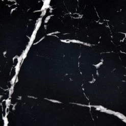 VIG Dining Room Modrest Holly Modern Black & Gold Round Dining Table