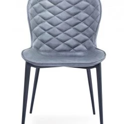 VIG Modrest Felicia - Modern Grey & Black Dining Chair (Set Of 2)