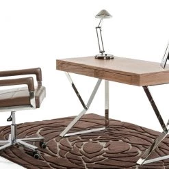 VIG Modrest Ferris Modern Walnut Office Desk