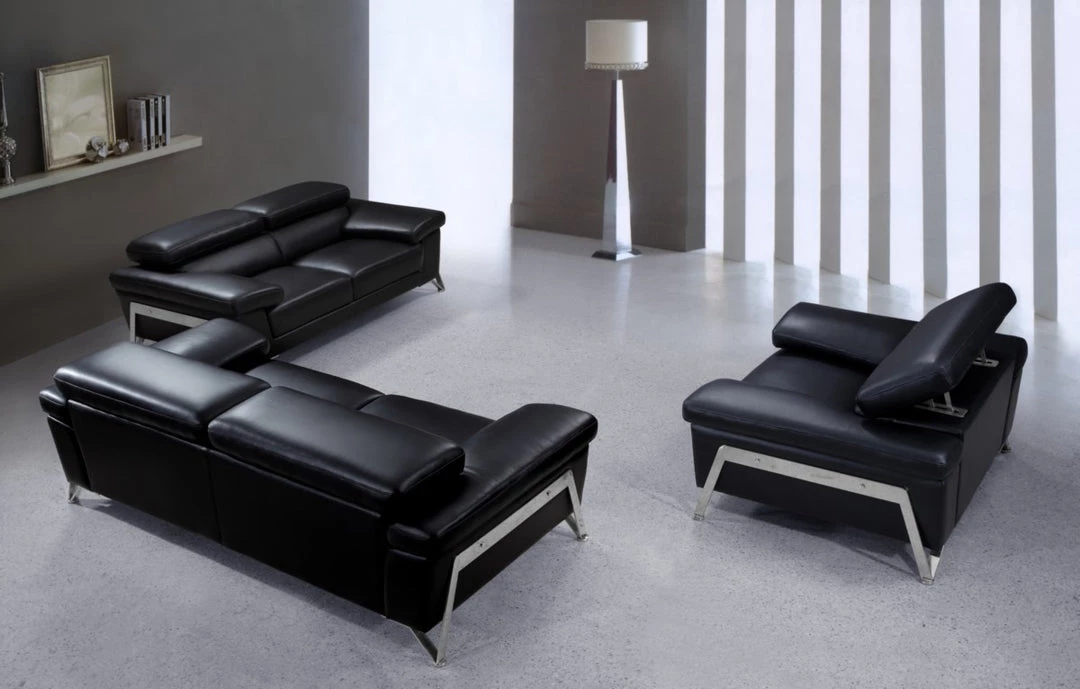 VIG Living Room Divani Casa Encore - Modern Leather Sofa Set