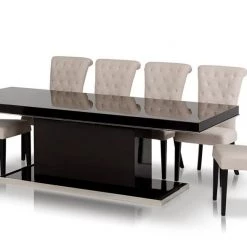 VIG Dining Room Modrest Noble - Modern Lacquer Dining Table