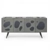 VIG Living Room Modrest Fontana - Modern Grey Buffet