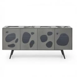 VIG Living Room Modrest Fontana - Modern Grey Buffet
