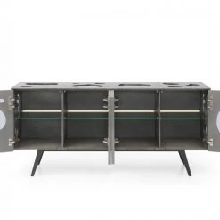 VIG Living Room Modrest Fontana - Modern Grey Buffet