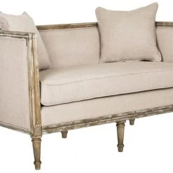 Safavieh Leandra Rustic French Country Settee Living Room