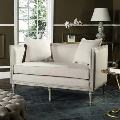 Safavieh Leandra Rustic French Country Settee Living Room