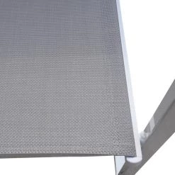 VIG Renava Gulf Outdoor White & Grey Dining Table Set