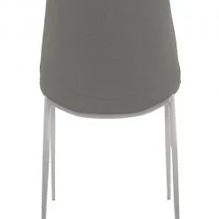 VIG Dining Room Modrest - Modern Grey Eco-Leather Dining Chair (Set Of 2)