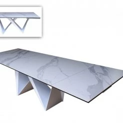 VIG Modrest Fritz - Modern Ceramic Dining Table