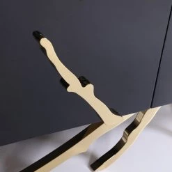 VIG Living Room Modrest Legend Modern Black & Gold Buffet