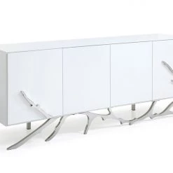 VIG Living Room Modrest Legend Modern White Buffet