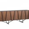 VIG Modrest Strand Modern Walnut & Grey Buffet