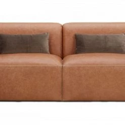 VIG Divani Casa Galena Modern Brown Sofa