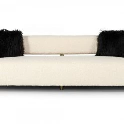 VIG Divani Casa Gannet - Glam Beige Fabric Sofa