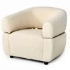 VIG Divani Casa Gannet - Glam Beige Fabric Chair Living Room