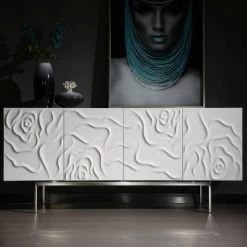 VIG Living Room Modrest Gwen - Modern High Gloss Buffet