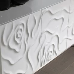 VIG Living Room Modrest Gwen - Modern High Gloss Buffet