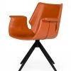 VIG Dining Room Modrest Hiawatha - Modern Cognac Eco-Leather Dining Chair