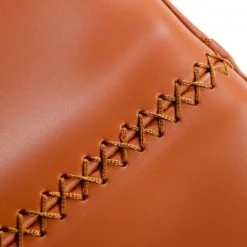 VIG Dining Room Modrest Hiawatha - Modern Cognac Eco-Leather Dining Chair