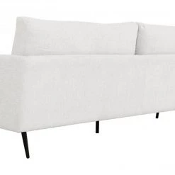 VIG Divani Casa Higgins - Modern White Fabric Loveseat Living Room