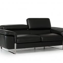 VIG David Ferrari Highline Italian Modern Leather Sofa Set Living Room