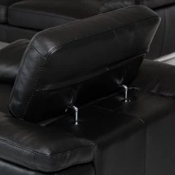 VIG David Ferrari Highline Italian Modern Leather Sofa Set Living Room