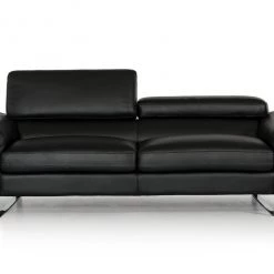 VIG David Ferrari Highline Italian Modern Leather Sofa Set Living Room