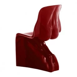 Hollywood Glam Furnitures Him Chair - Gloss Finish