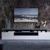 VIG Modrest Hurst Contemporary Grey Gloss TV Stand