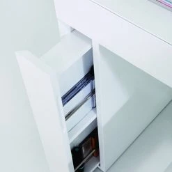 VIG Living Room Modrest Soul - Modern Contemporary Office Desk With Attached Cabinet