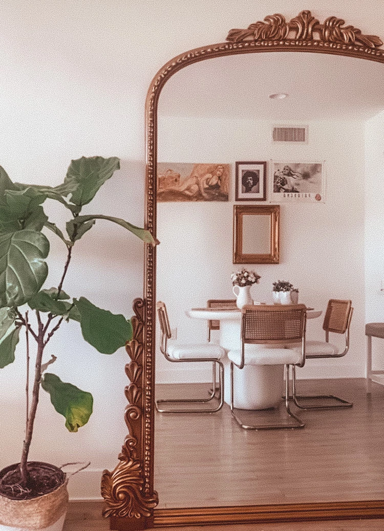 HG Gleaming Fleur Full Length Mirror Home Decor