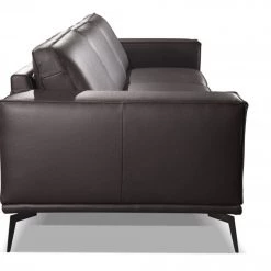 VIG Accenti Italia Darwin - Italian Modern Dark Brown Leather Sofa