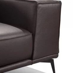 VIG Accenti Italia Darwin - Italian Modern Dark Brown Leather Sofa