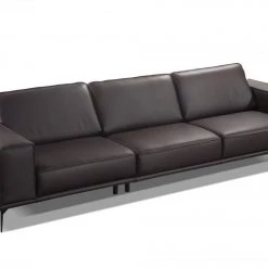 VIG Accenti Italia Darwin - Italian Modern Dark Brown Leather Sofa
