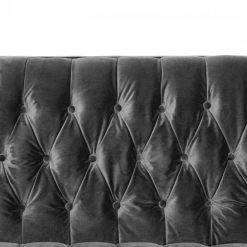 VIG Divani Casa Ivar - Modern Grey Velvet U Shaped Sectional Sofa By Hollywood Glam