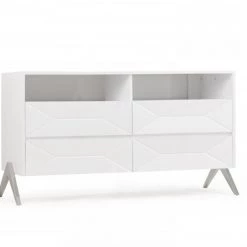 VIG Beds & Headboards Modrest Candid Modern White Bedroom Set