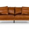 VIG Living Room Divani Casa Jacoba - Modern Camel Leather Sofa