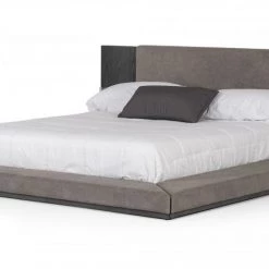 VIG Nova Domus Jagger Modern Grey Bed Beds & Headboards