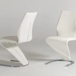 VIG Dining Room Penn - Modern Leatherette Dining Chair (Set Of 2)