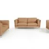 VIG Living Room Estro Salotti Jenny Modern Terra Italian Leather Sofa Set